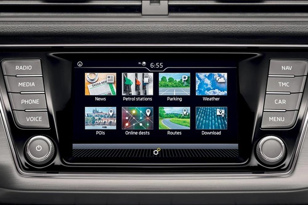 Infotainment Skoda Connect