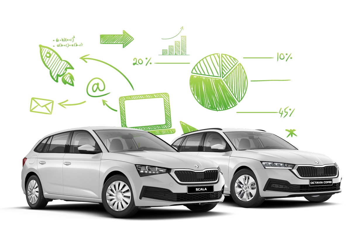 Škoda Octavia für Gewerbeleasing